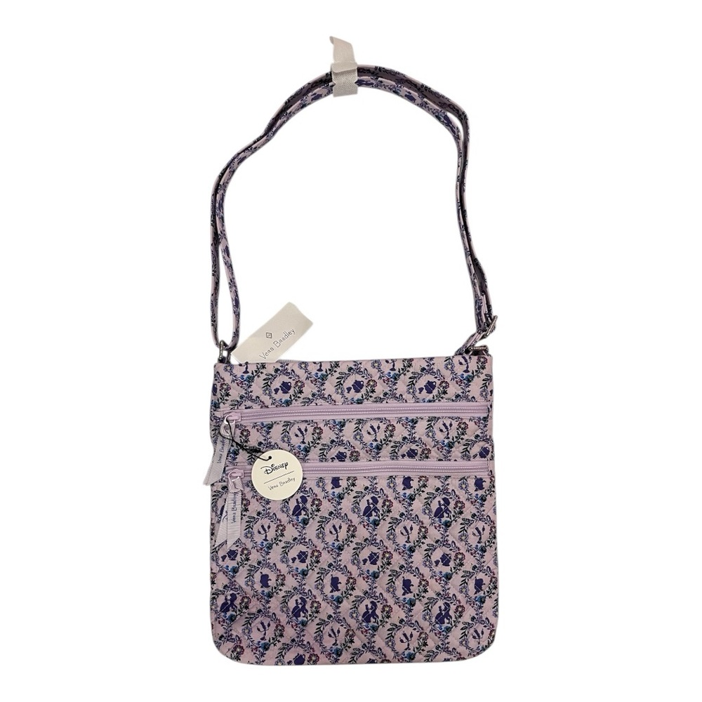 Disney Beauty and the Beast Vera Bradley Lavender Bag New with Tags